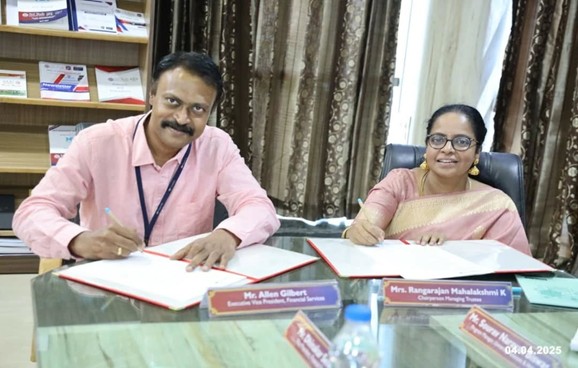 Senior leadership from Vel Tech and Capgemini during the MoU signing ceremony