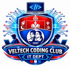 Veltech Coding Club Logo