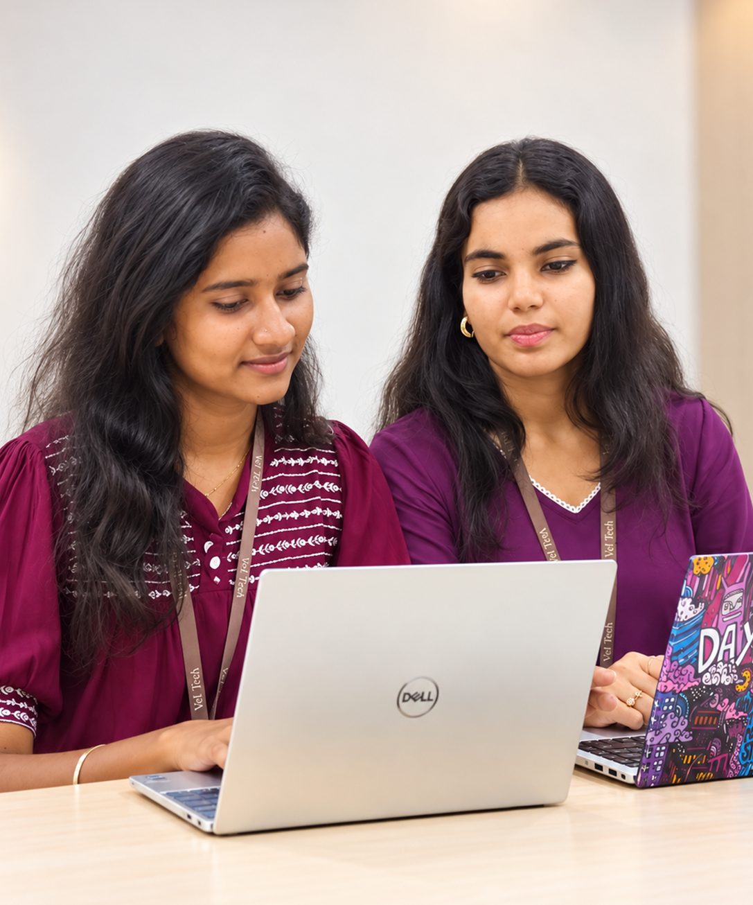 Student with Laptop